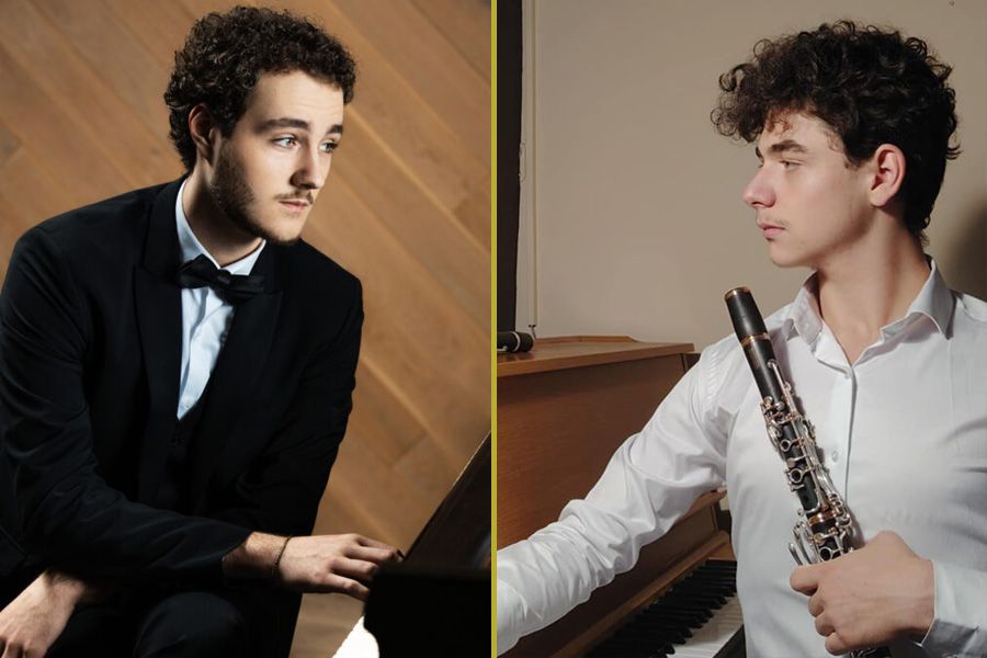 Ligetparti Esték - Szaniszló Attila (zongora) és Csongár Márton (klarinét) estje