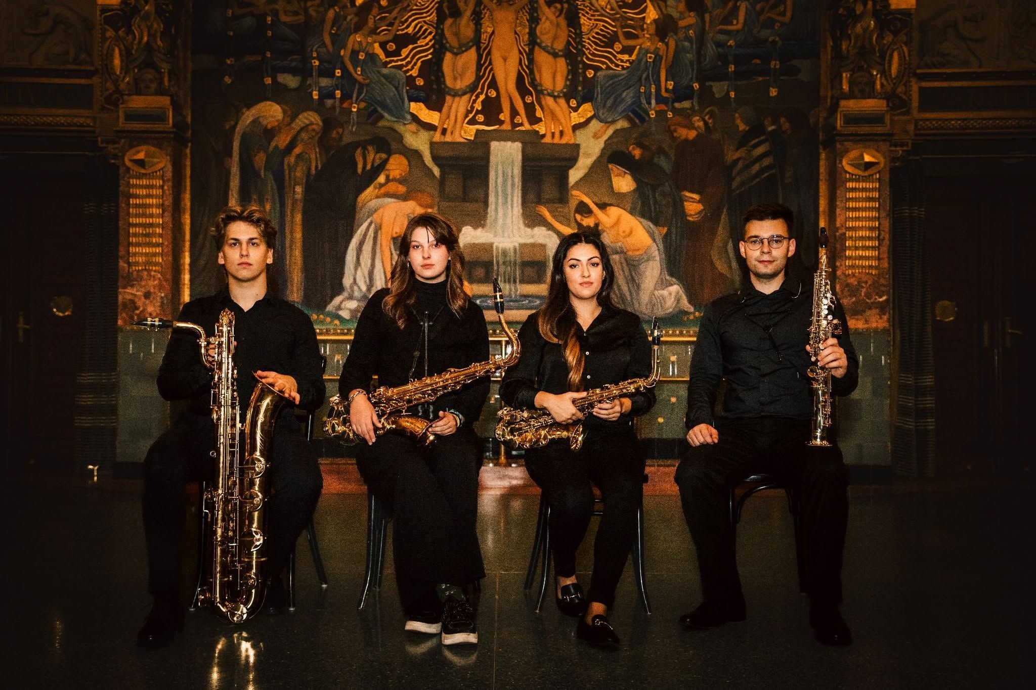 Ligetparti esték - Sonor Saxophone Quartet koncert